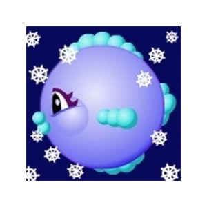 Blue Snow Bubblebaby